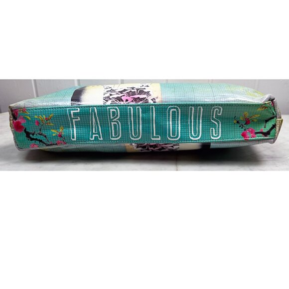 RARE Discontinued! NWT NEW Papaya “Fabulous” Large Accessory Bag *Missing Tassel - Picture 2 of 6